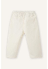 Resim Defacto Gabardin Pantolon Erkek Bebek G9590a526sper105 Ekru-er105 