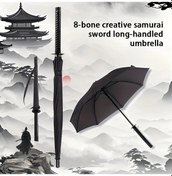 Resim Willowhaven Siyah Rüzgar Geçirmez Otomatik Açılır Karbon Fiber Şemsiye 