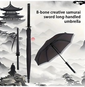 Resim Willowhaven Siyah Rüzgar Geçirmez Otomatik Açılır Karbon Fiber Şemsiye 