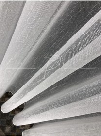 Resim Tül Perde Şantuk Desen Keten Etek Kurşun Sarım 1 Kalite Ekru 