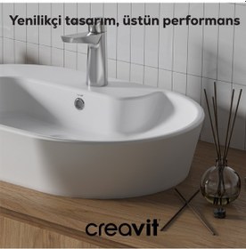 Resim Creavit Lavabo Sifonu 25 Cm U G1 1/4 Krom 