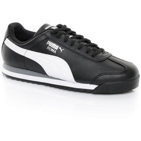 Resim Puma Kadın Roma Basic Siyah Spor Ayakkabı 354259-S 