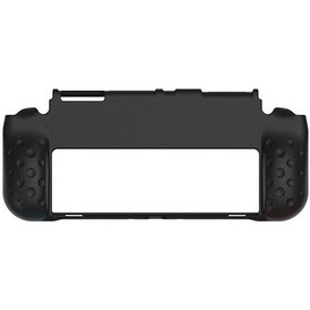 Resim Dobe Tns-1142 Kaymaz Düşme Önleyici Oyun Konsolu Nintendo Switch Oled Için Yumuşak Kabuk Koruyucu Kapak Siyah 