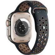 Resim Tuva Teknoloji Watch 40mm Kordon Yeni Seri 2023 Krd-02 Uyumlu Strap Kayış Clo- Siyah 