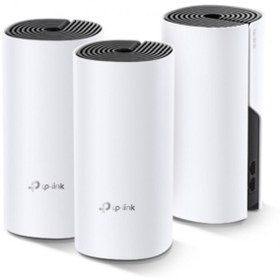 Resim Zebaroom Tp-lınk Deco-e4-3p (3 Pack) Dualband Ac1200 370m2, 2 Fast Port Home Mesh 