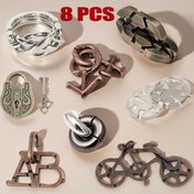 Resim 8'li Mini Luban Kilit Eğitici Oyuncak Seti, Klasik Metal Eğitici Sihirbazlık Oyuncakları, Geleneksel 3D Zeka Geliştirici Puzzle, Masaüstü Akıllı Hediye, Yetişkin Yüksek IQ Eğitici Oyuncak, Noel Hediyesi, Anahtarlık Yapım Seti, Anahtarlık Üretim Seti, Yetişkinler İçin Puzzle, Eğitici Öğrenme Oyuncağı, Oyun, Zeka Geliştiriciler, Puzzle Zeka Geliştirici, IQ Puzzle, Zeka Geliştirici Oyuncak, Zeka Geliştirme Oyuncağı, Zeka Oyunları, Puzzle Oyunu, IQ Oyunu, Mantıksal Puzzle'ler, Yaşlılar İçin Eğitic 