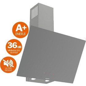 Resim Ferre Flowart Vita Vitroseramik QBL62CPR - MS261 - D079-SA Sessiz Elektrikli Ankastre Set Gri 