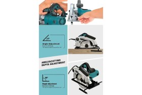 Resim Prohummer PH-TS011 Professional Elektrikli Daire Testere 1400W (Mavi) 