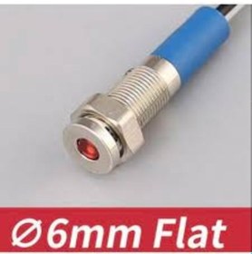 Resim Gq6T- 6.0Mm Metal Kablolu Sinyal Ip67 (5 Renk Seç) (Aaa) Kalite Beyaz 