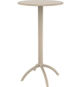 Resim Asmasa44 Siesta Octopus 108 CM Bar Masa Beyaz 