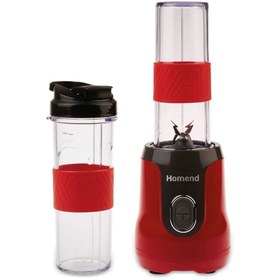 Resim Homend Mixfresh 7031H Kırmızı Kişisel Smoothie Blender 