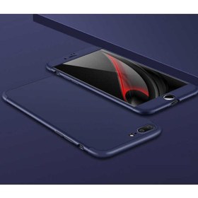 Resim Apple iPhone 7 Plus Uyumlu Kılıf Ays Kapak Mavi 