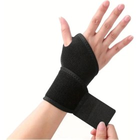 Resim Ayarlanabilir Destekli Kadın&erkek El Bilekliği Sağ & Sol El Uyumlu, Spor ve Günlük Kullanıma 