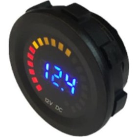 Resim Pano Tip Voltmetre Akü Göstergeli 
