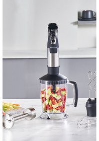 Resim Homend Handmaid 1966h Inox Xlarge Hazneli, Çift Bıçaklı Blender Set 