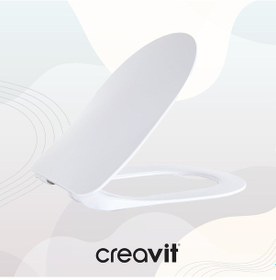 Resim Creavit Duck Thermoplast Yavaş Kapanan Klozet Kapağı KC0903.03.0000E 