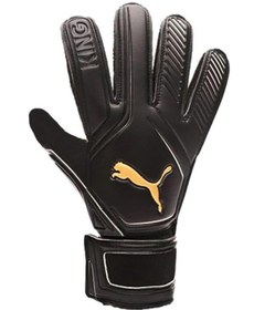 Resim Puma 04164101 King 4 Black-Gold Kaleci Eldiveni 