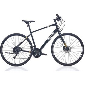 Resim Bianchi T0011x2 - 28 Jant 46cm (S) Kadro 18 Vites Şehir Bisiklet - Siyah Sarı 