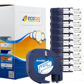 Resim Muadil Dymo Letratag Kağıt Şerit Etiket Beyaz S0721510 