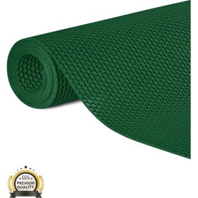 Resim TBM Plastik Kaydırmaz Yeşil Yıldız Paspas EN:120cm 120 x 50 cm 