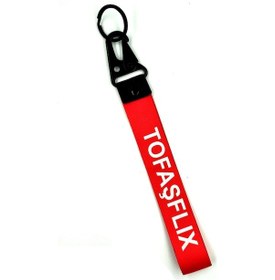 Resim Tofaş Severler Tofaşflix Uyumlu Tasarımlı Metal Bez Anahtarlık 