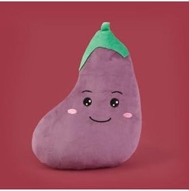 Resim Biber Figürlü Yastık - Kırmızı - 25 Cm 