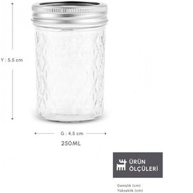 Resim Karaca x Refika Boyunsuz Kavanoz Baklava Desen 250 Ml 