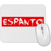 Resim Baskı Dükkanı Estampa Espanto Feminina Mouse Pad 