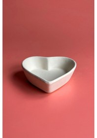 Resim Kalp Çerezlik - Seramik Bisküvi Ham Ürün 