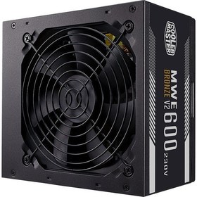 Resim Cooler Master Mwe 600w 80+ Bronze 2 X Eps Aktif Pfc 120 Mm Fanlı Psu (mpe-6001-acabw-beu) 