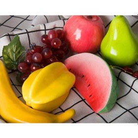 Resim 20li Set Yapay Meyve Paketi Karışık Dekoratif Meyveler 