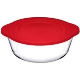 Resim Paşabahçe 59123 Plastik Kapaklı Borcam 4'lü 1450 CC 