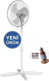 Resim Kumtel KTF-290 Beyaz Vantilatör 16'' (3p) 