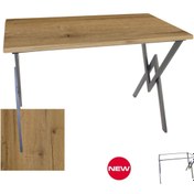 Resim Dockers Anemon Werzalit Mutfak Masası 80x120 - Canyon Palace Oak 