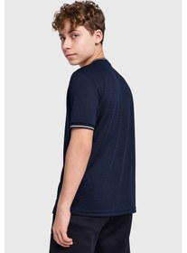 Resim Lescon Çocuk Kısa Kol T-shirt 26s-3045 Lacivert 