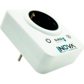 Resim Nova Plus Akım Korumalı Priz Yıldırım Etkisine Karşı Koruma 1 Priz Beyaz Renk 