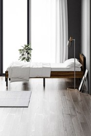 Resim Ceramical Kr1 Tek Kişilik Karyola - 90x190 - Ceviz 