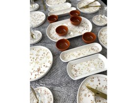 Resim Gold Eliz 6 Kişilik 23 Parça Kahvaltı Takımı 