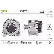 Resim Valeo 12V ALTERNATÖR DİNAMO 180 A (L-DFM) AUDI-SEAT-SKODA-VW 