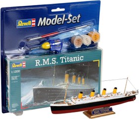 Resim Revell Model Set 1:1200 Titanic 65804 