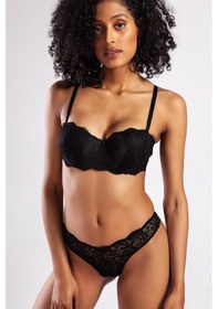 Resim Lenaca G.colorspush Up Strapless Bra, Siyah Konforlu Ve Şık Sütyen Çok Renkli 
