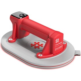 Resim 220 kg Dijital Göstergeli Vakumlu Vantuz Yüksek Güçlü Emiş Cam Seramik Mermer Ağır Yük Taşıma Vakum 