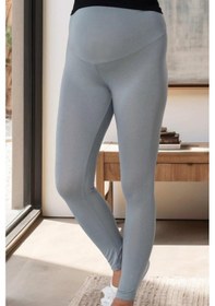 Resim Mecit Pijama Mecit 1757 Bayan Gri Hamile Lohusa Tayt 001 