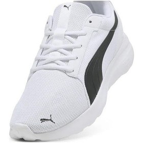 Resim Puma Softride Cosmis Lt Erkek Beyaz Siyah Spor Ayakkabı 400235-02 Beyaz - Siyah 