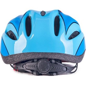 Resim Moveevo Çocuklar İçin Bisiklet Kaykay Paten Kaskı: Pc+eps Malzeme, Darbeye Dayanıklı, Konforlu Soluklu, Mavi Renk Mavi 