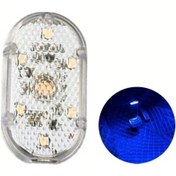 Resim Hightower 1 Adet Mavi Araç Iç Aydınlatma Lambası, Usb Şarjlı Mini Led Okuma Lambası 