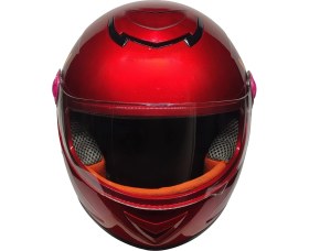 Resim Mts K6 Skull Red Full Face Çocuk Motosiklet Kaskı Kırmızı Renkli PP Malzeme ile Üst Düzey Koruma 