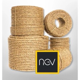 Resim 3 mm 15 Metre ( Jüt Halat Kendir Doğal Ip ) 