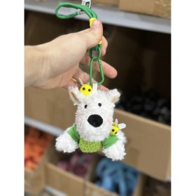 Resim OEMG 1 Adet Karikatür Çanta Çekicilik Anahtarlık Sevimli Iyi Şanslar Hediye Peluş Oyuncaklar Bebekler (Yurt Dışından) 