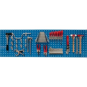 Resim Genel Markalar Takım Asma Panosu-1447x457 Mm / Alet Ve Asma Kancaları Hariçtir 